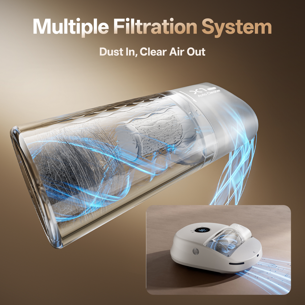 X1 PRO Robot Bed Vacuum Cleaner