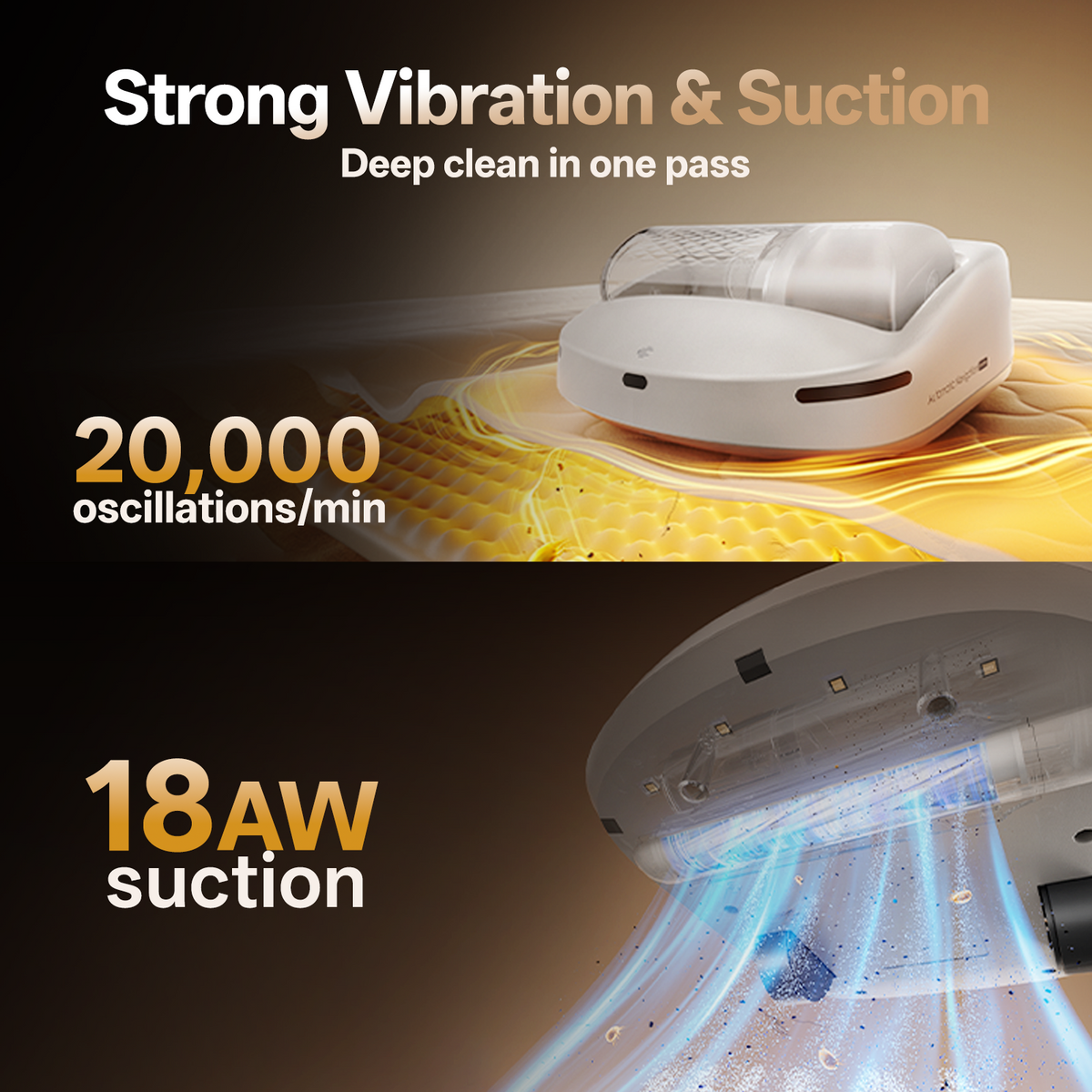 X1 PRO Robot Bed Vacuum Cleaner